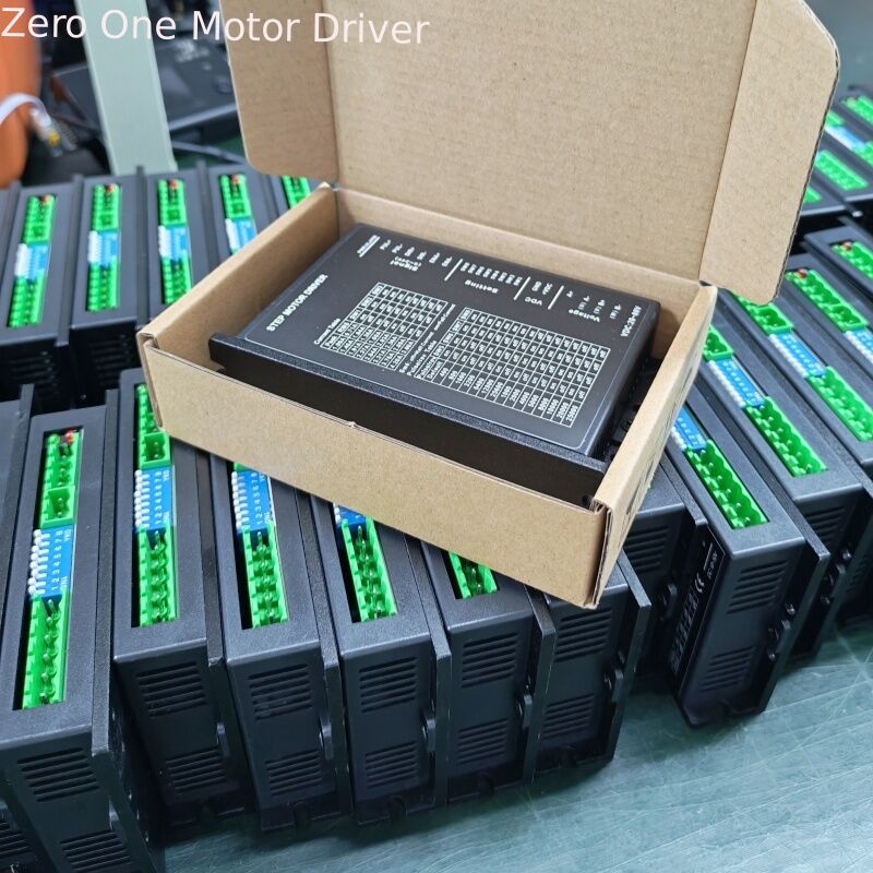 ZEROONE-Control DM542 4.2A DC20V-80V 2 Phase Hybrid Stepper Motor Driver For Nema23 57 And Nema24 60 Motors
