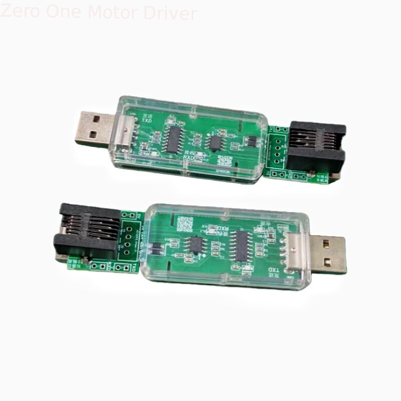 ZEROONE Ethercat Stepper Motor Driver Modbus serial communication Type-C Adapter Connector Debugger