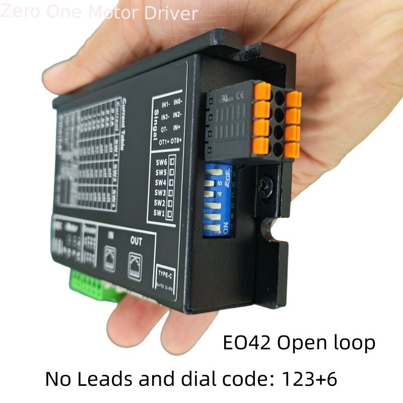 Ethercat Open Loop Communication Bus EO42 2-phase Stepper Motor Driver For Nema17 Nema23 42 57 Motor Controller