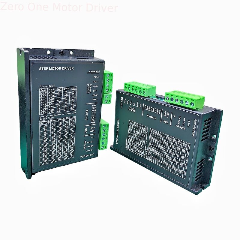 DM556-IO DM556 Pulse P2405D 2 Phase Open Loop 5.6A DC20V-80V Stepper Motor Driver Controller For 57 Nema23 Stepper Motor