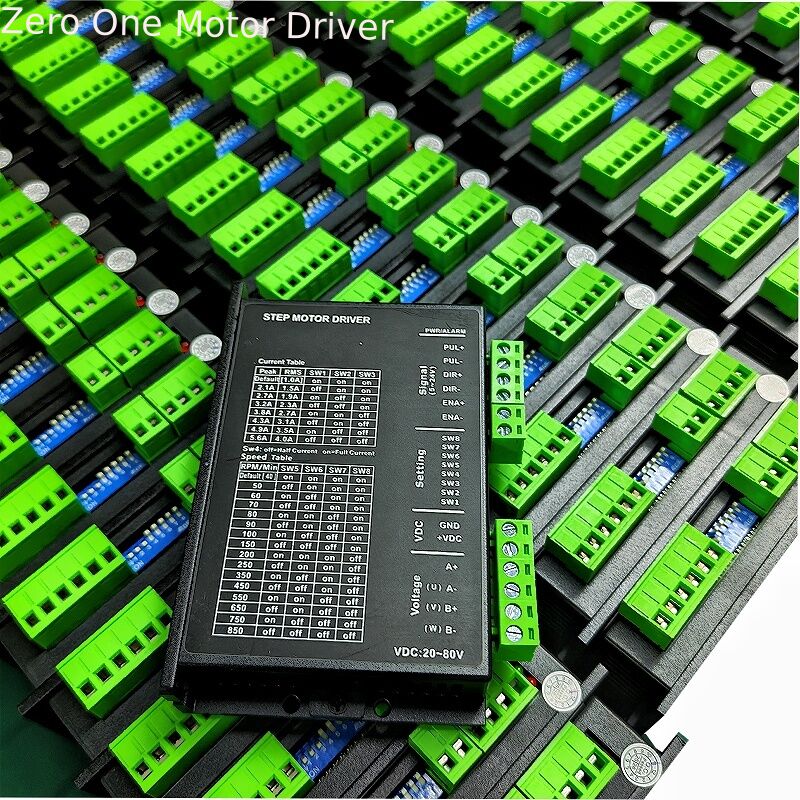 5.6A DC 20V-80V 2 Phase Open Loop DM556-IO P2405D Stepper Motor Driver For 57 Nema23 Stepper Motor Controller