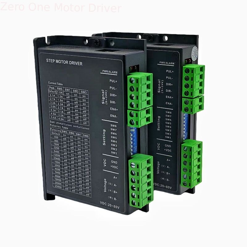 DM556-IO DM556 Pulse P2405D 2 Phase Open Loop 5.6A DC20V-80V Stepper Motor Driver Controller For 57 Nema23 Stepper Motor