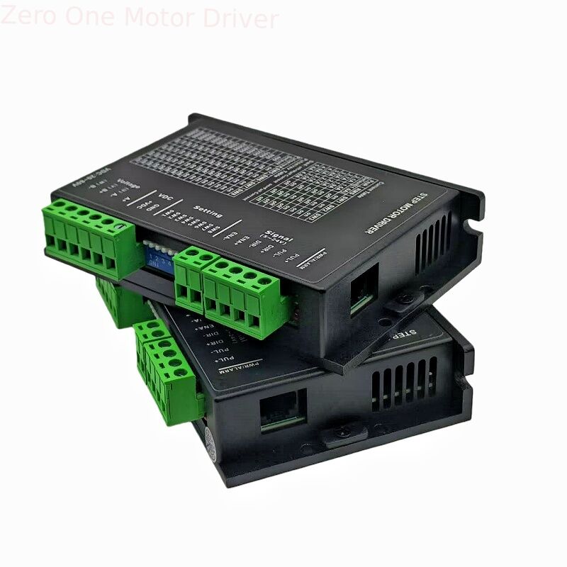 DM556 Stepper Motor Driver with 5.6A Peak Current DC20V-80V Voltage Range and 51200ppr Microstepping for Nema23 Motors