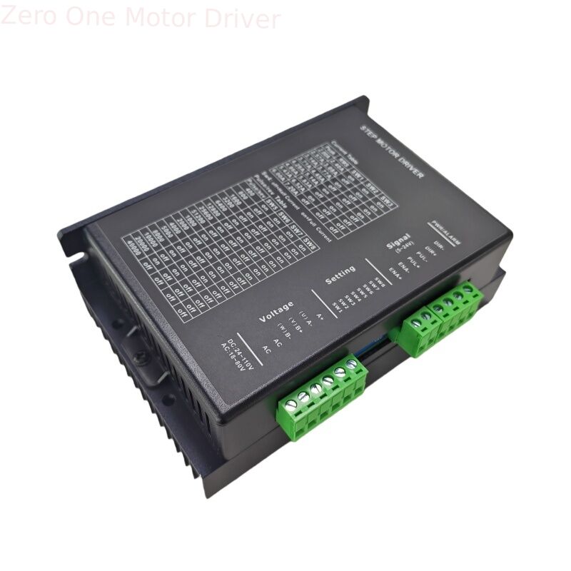 P860 DM860 Stepper Motor Driver With Fan Pulse / IO Microstep 2.4-7.2A Open Loop Hybrid Digital For 57,86 Motor Nema23 Nema34 Motor For CNC Machine 