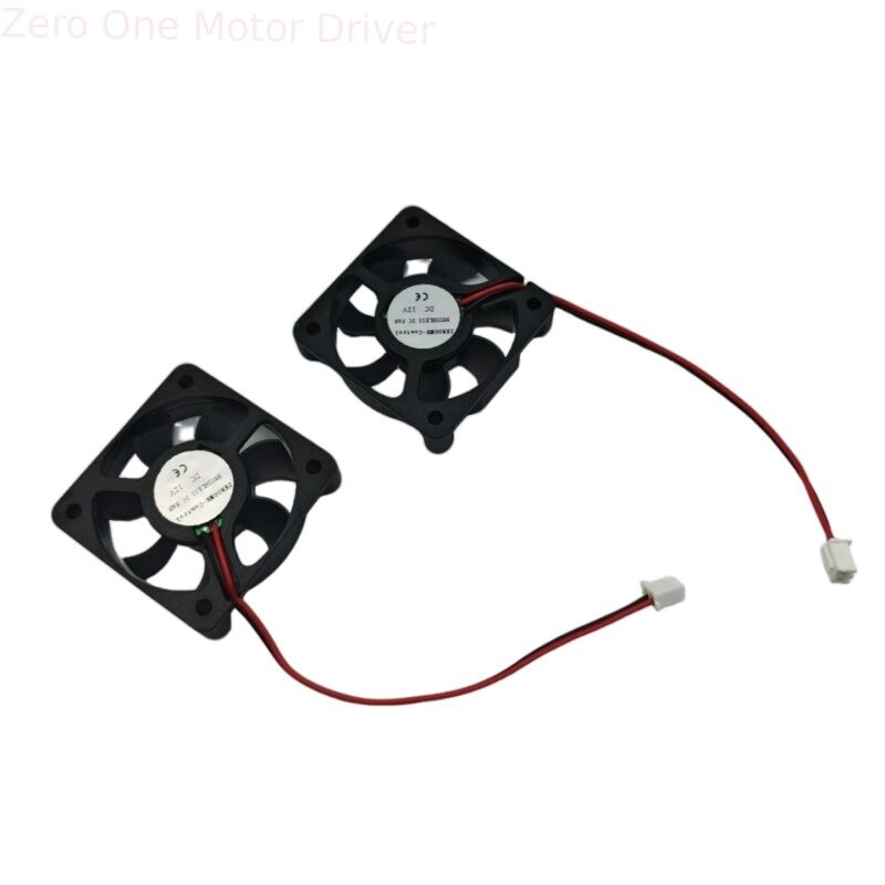 Mini cooling fan DC12V with 60mm×60mm mounting holes and 30,000 hours service life for stepper drivers