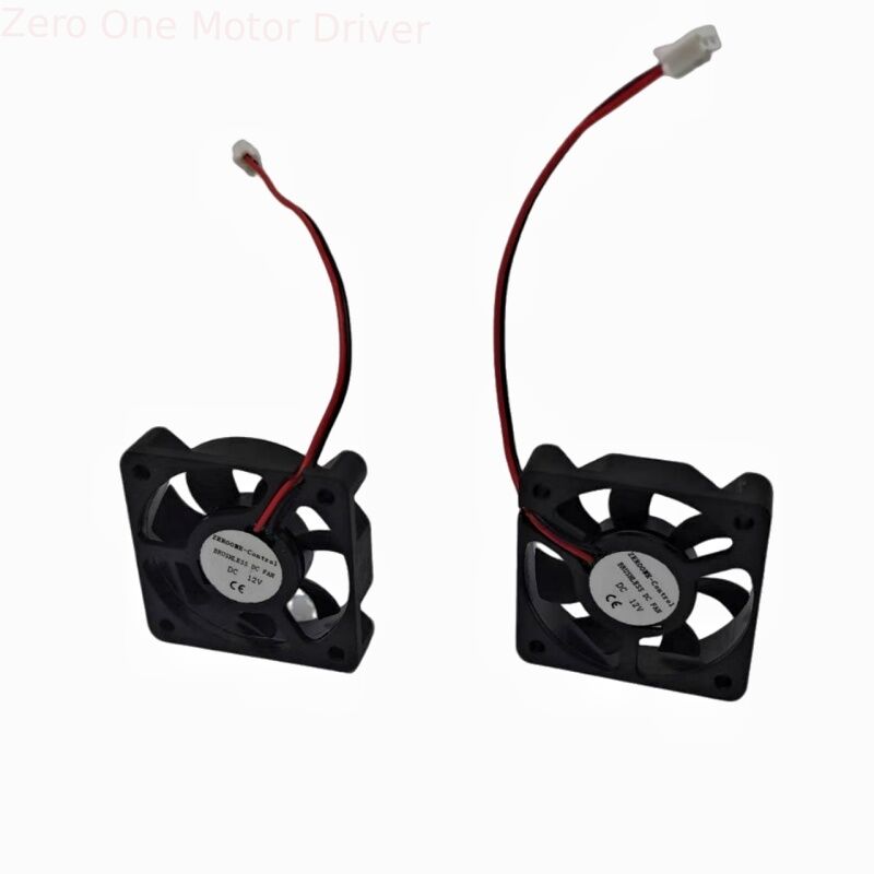 Mini cooling fan DC12V with 60mm×60mm mounting holes and 30,000 hours service life for stepper drivers