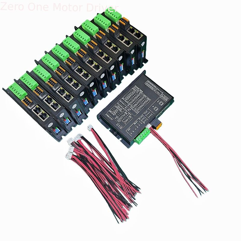 2.0mm Pitch 4P Dual-Row DupontTerminal Cable 0.5mm Pure Copper Wire for Closed-Loop Bus Stepper Motor Driver