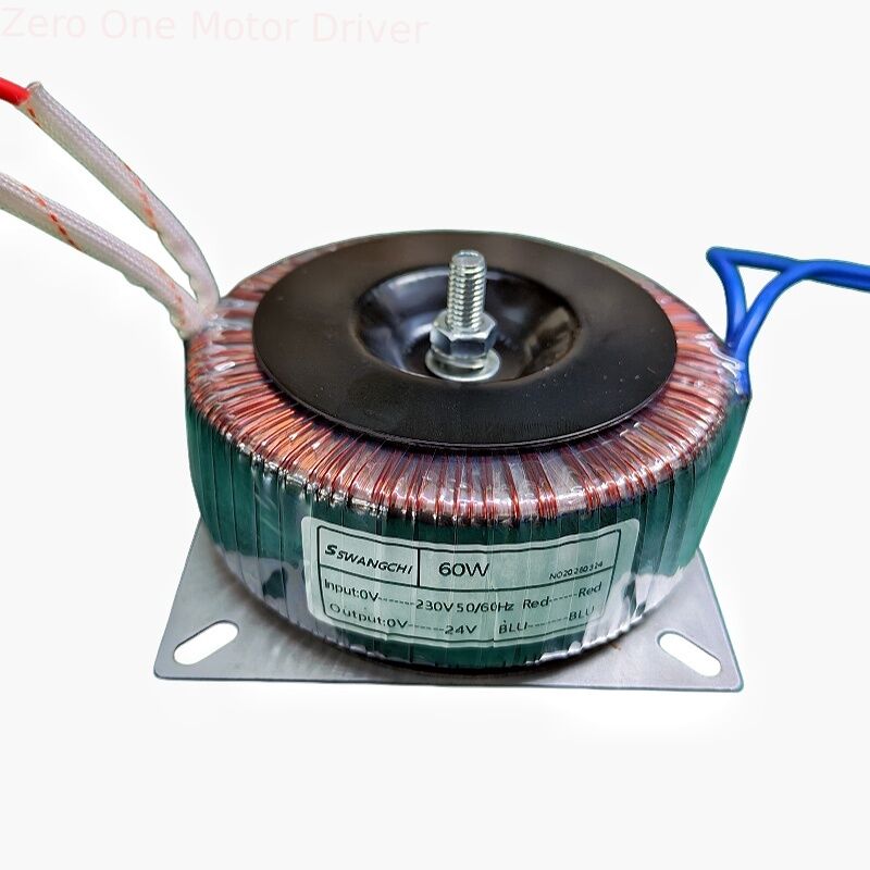 Factory Custom Pure Copper 30W 50W Toroidal Transformer 110V 220V 230V 240V To 9V 12V 15V 18V 24V 36V 48V 60V For Stepper Motors