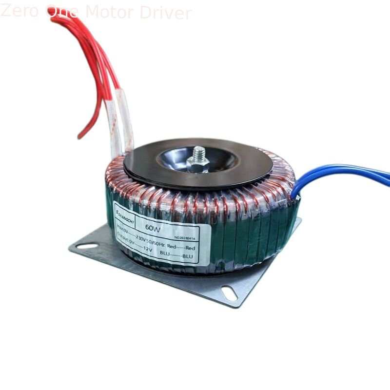 Pure Copper Wire 60W Toroidal Transformer Input 110V 220V 230V 240V Output 9V 12V 15V 18V 24V 36V 48V For Audio Amplifier
