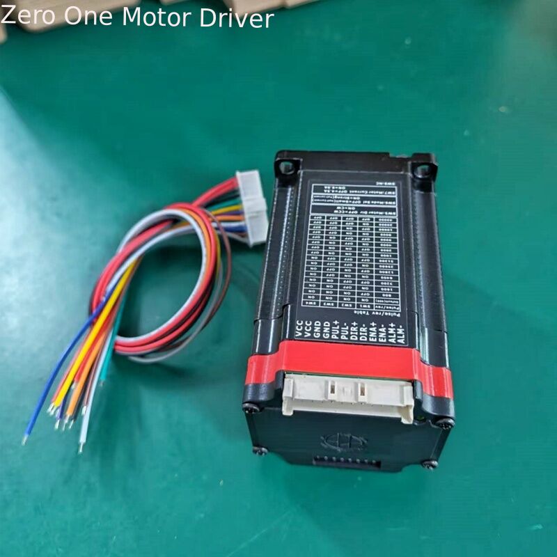 Integrated stepper motor driver SY57STH76-5004B open-loop 2-phase 57mm stepper motor with 8mm slotted shaft