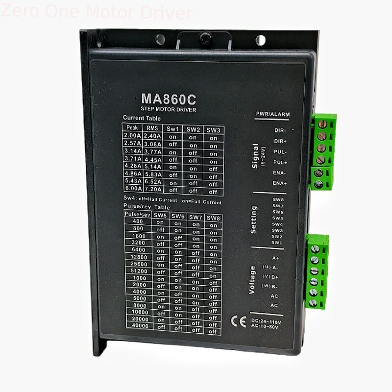 Hybrid Digital 2-Phase MA860C DM860H DM860 P860C All in One 7.2A 8.4A Stepper Driver For Nema34 86mm Motor Encoder