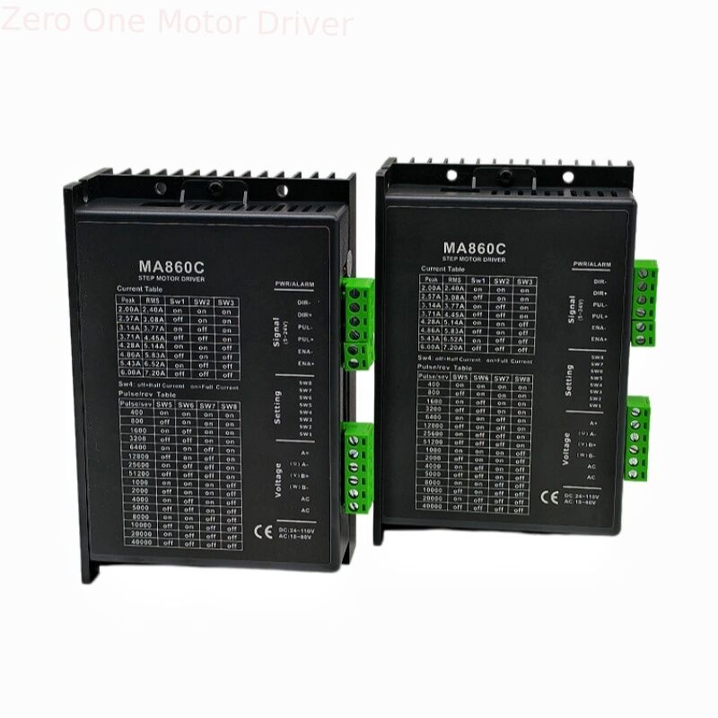 Hybrid Digital 2-Phase MA860C DM860H DM860 P860C All in One 7.2A 8.4A Stepper Driver For Nema34 86mm Motor Encoder