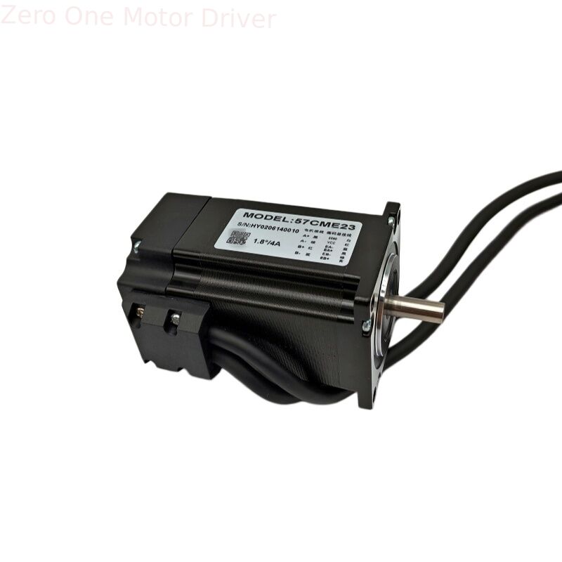 Closed-loop EtherCAT 2-Phase Hybrid Stepper Motor 57CME23 Nema23 (57-76mm, 4A/5A) Shaft 21mm- 8mm Wire Length 30cm with DB head