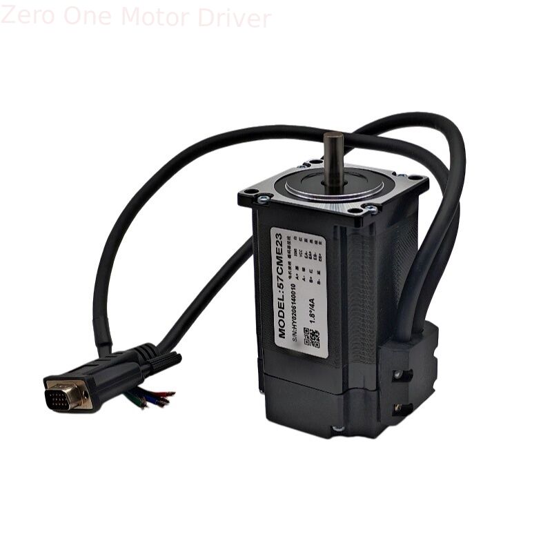 57CME23 Closed-loop Stepper motor Nema23 Shaft 21mm 8mm 2.3Nm 4A/5A 1.8° with Encoder for CNC
