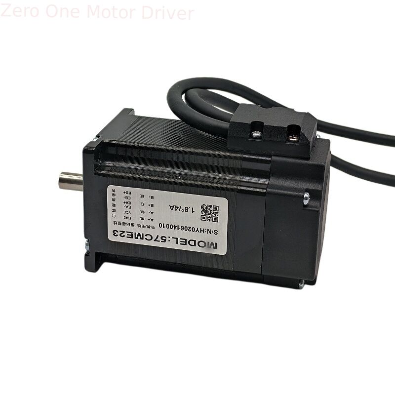 57CME23 Closed-loop Stepper motor Nema23 Shaft 21mm 8mm 2.3Nm 4A/5A 1.8° with Encoder for CNC