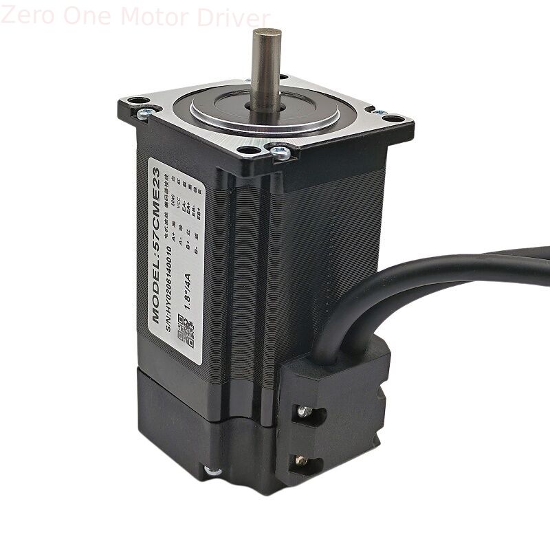 57CME23 Closed-loop Stepper motor Nema23 Shaft 21mm 8mm 2.3Nm 4A/5A 1.8° with Encoder for CNC
