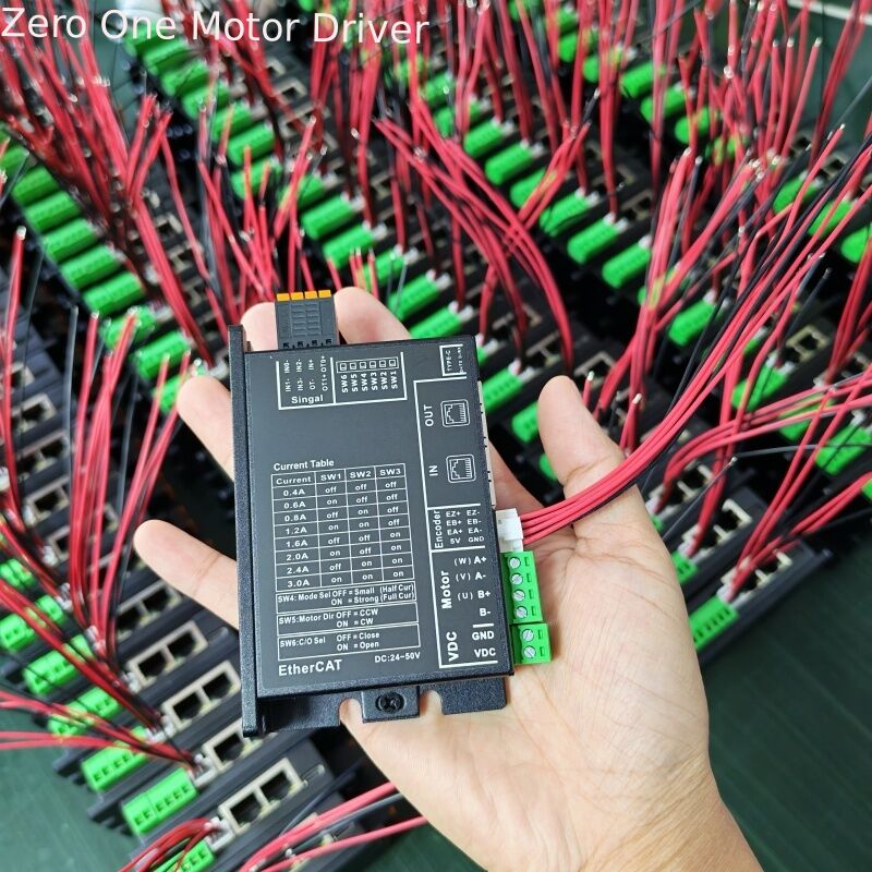 Bus-type Comminucation Ethercat 2-phase 42 Nema17 Closed-loop Stepper Motor driver EC42 DC24V-50V 3A