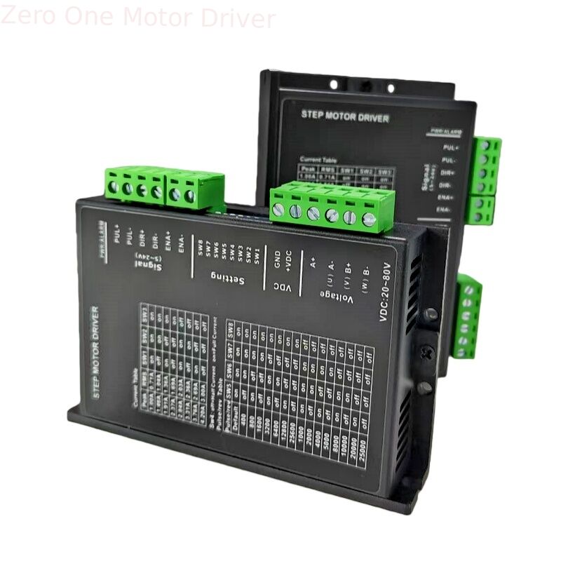 ZEROONE-Control Factory P2405D DM542 4.2A DC 20V-80V 42 57 Nema23 Stepper Motor Driver For CNC engraving machines