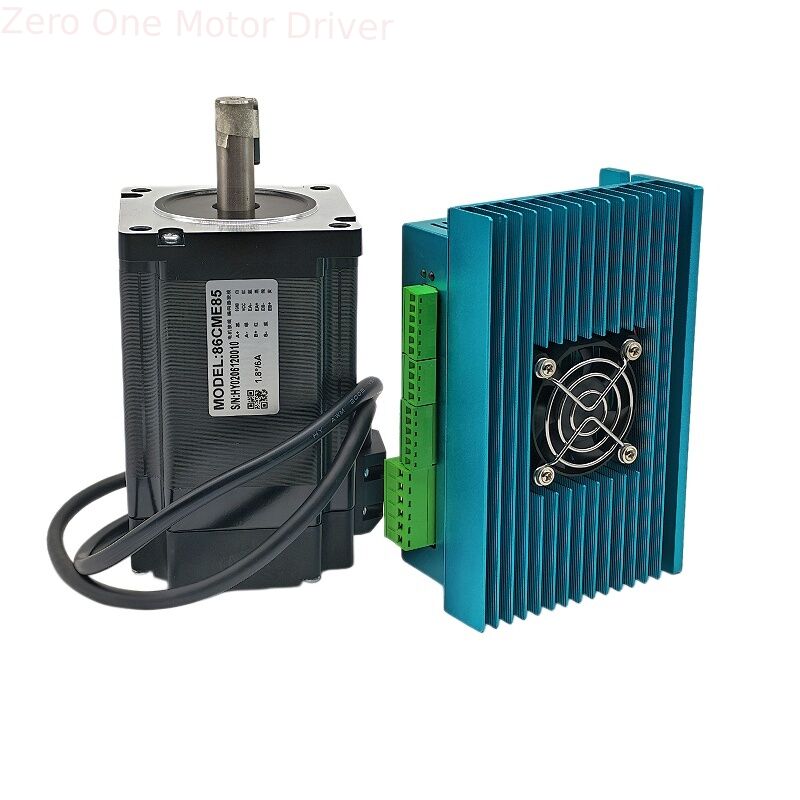 Nema34 86 Closed-loop Stepper Motor Driver Kit 86CME85 8.5N.m 1.8° 6A With Encoder + PC86 2H Pulse Closed-loop Stepper Driver