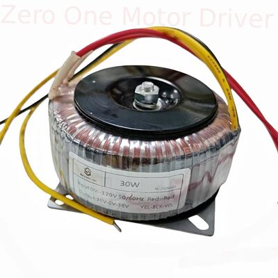 Pure Copper Toroidal Transformer 30W Input 110V 220V 230V 240V Output 9V 12V 15V 18V 24V 36V 48V For Stepper Motor