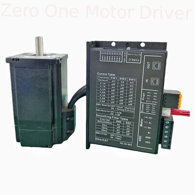 EtherCAT Communication Bus Type EO57 Open-loop EC57 Closed-loop Nem23 57mm 2-phase Stepper Motor Driver