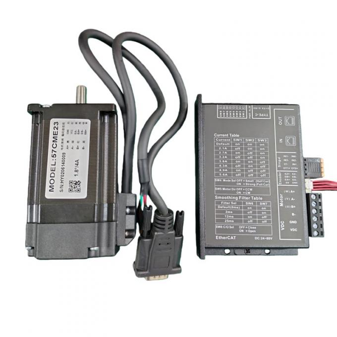 EC57 Ethercat Communication Bus Open Loop 2 phase Stepper Motor Driver ...